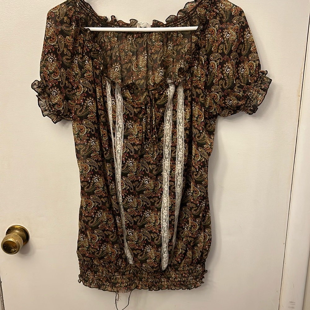 Maurice’s Women’s Top Brown Size XL
